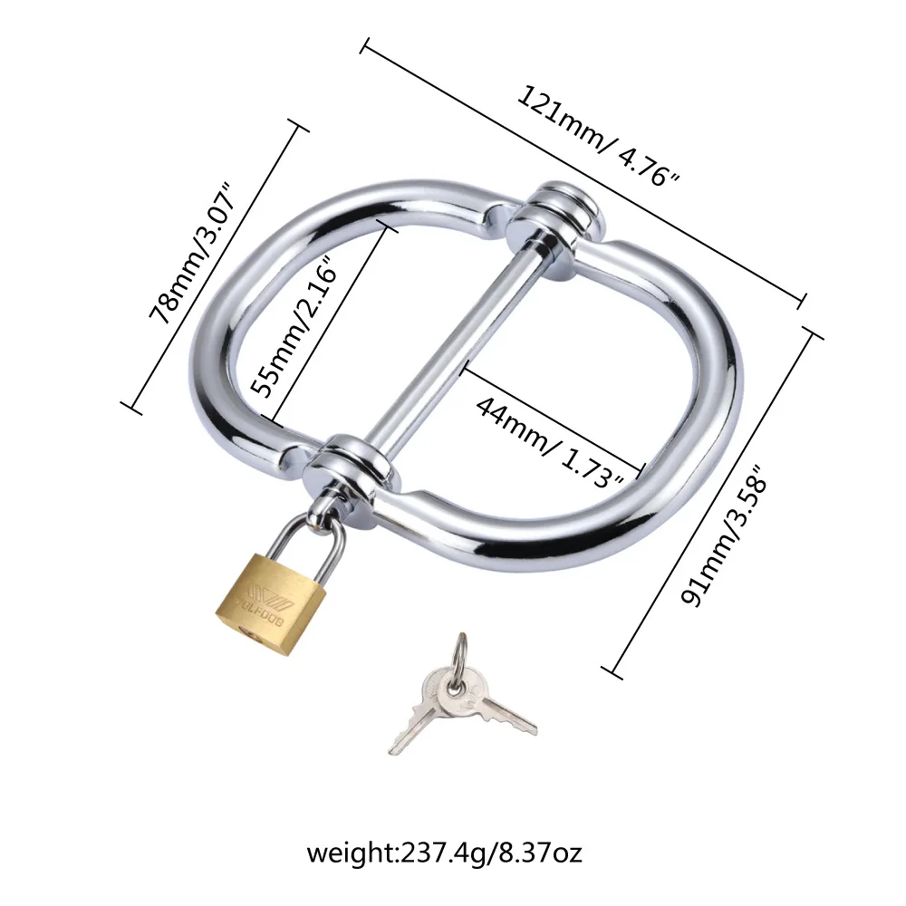 SM Metal Handcuffs BDSM Toys Sex Games Restraints Detachable Cuff Wrist Bondage Bracelet Erotic Sex Toys Roleplay for Couple