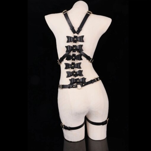 Arnês bondage feminino com laços - Imagem 3