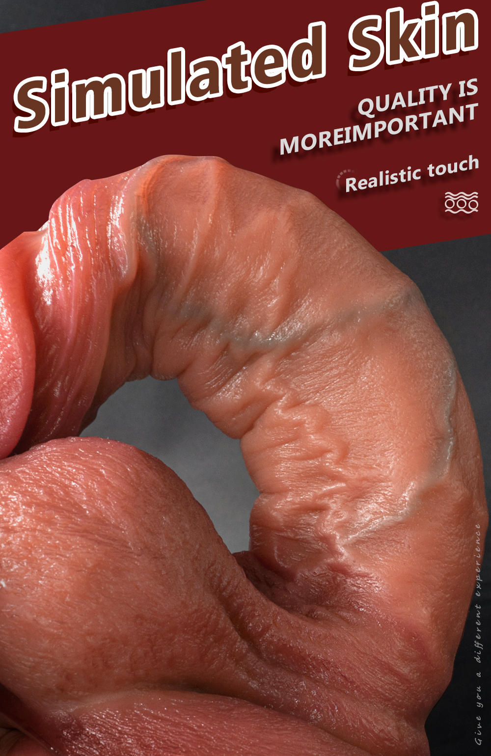 Dildo Realista de Silicone com Ventosa (9)