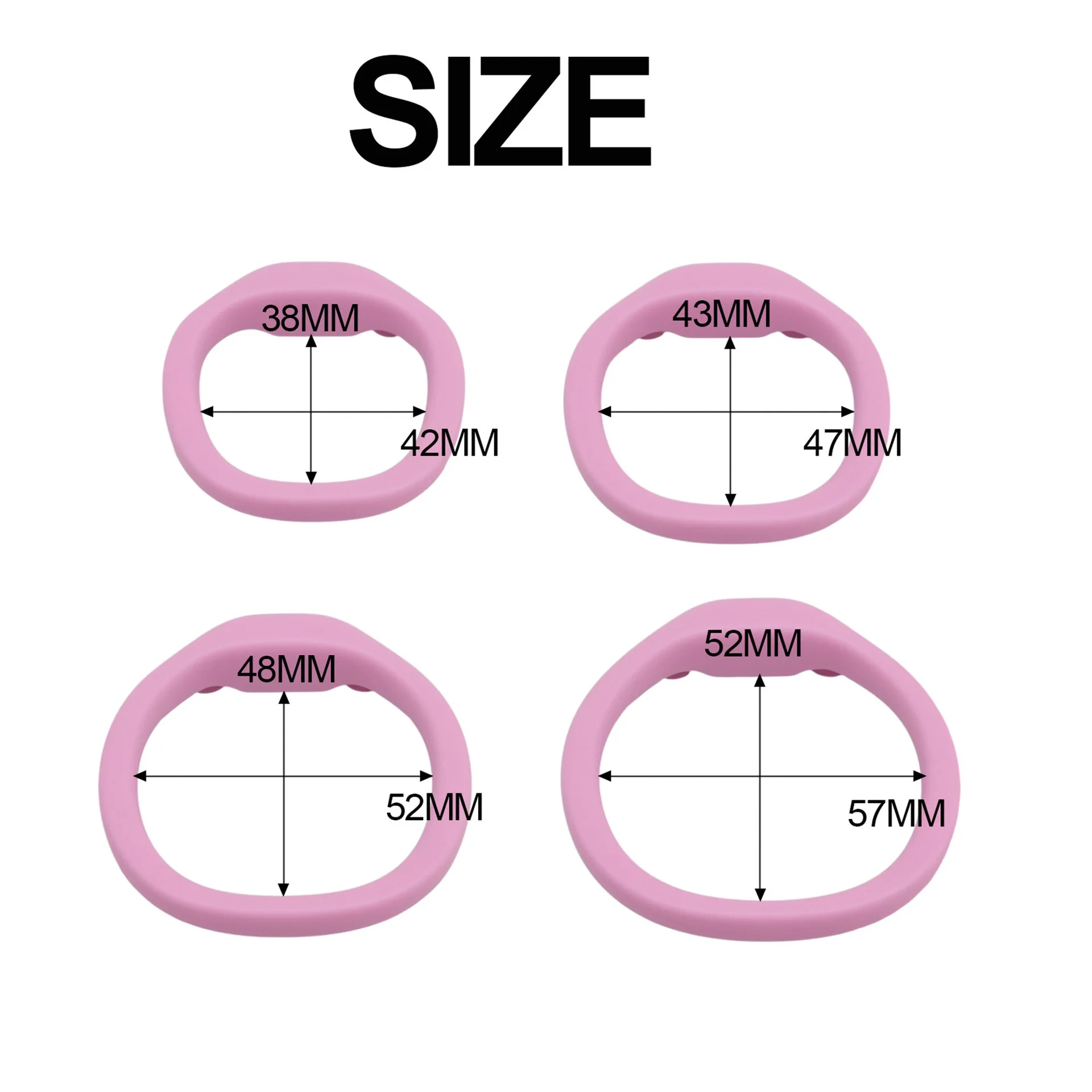High Quality Male Love Chastity Cage Flat Hollow Breathable Cock Cage Sissy Abstinence Chastity Device Fetish Sex Toys for Men18