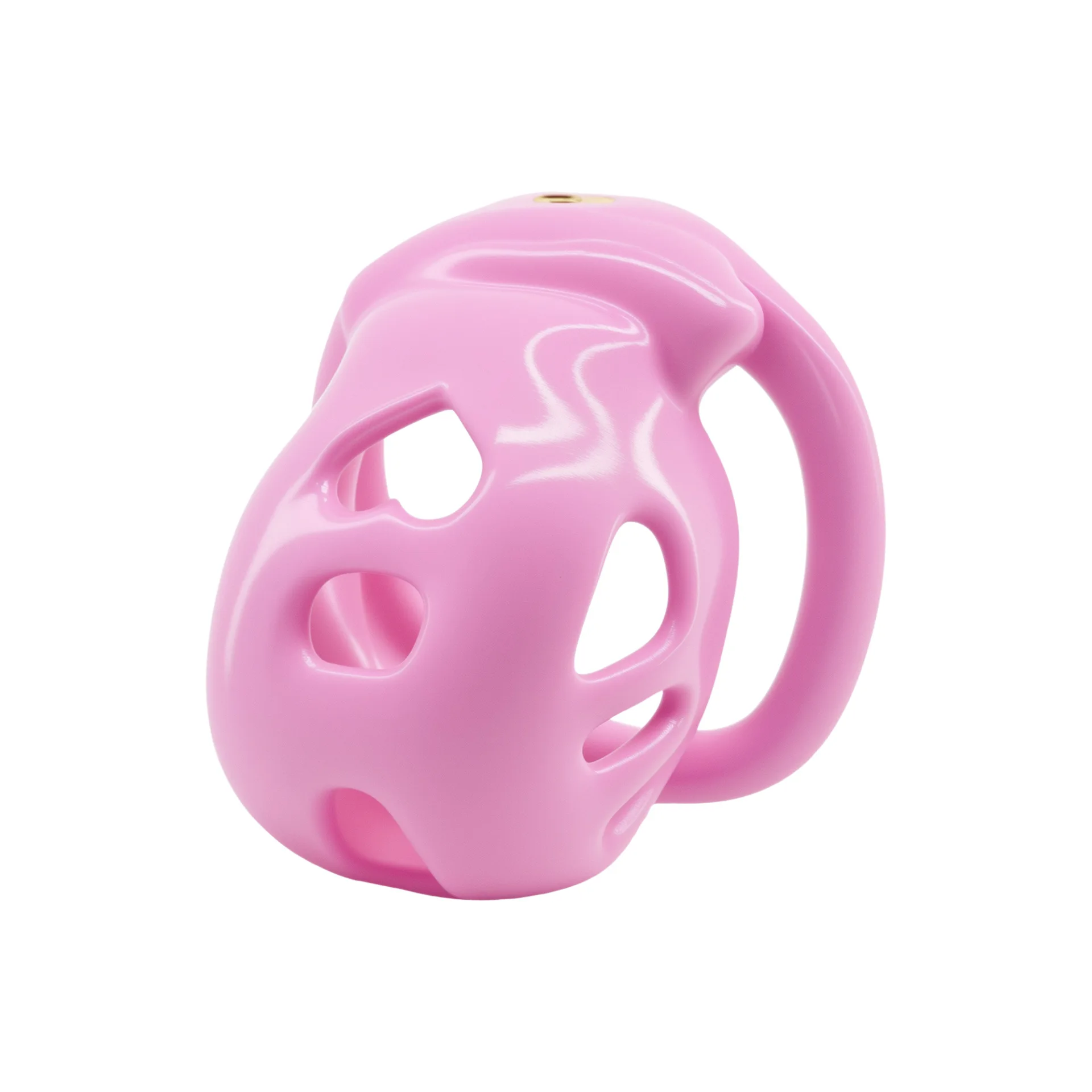 High Quality Male Love Chastity Cage Flat Hollow Breathable Cock Cage Sissy Abstinence Chastity Device Fetish Sex Toys for Men18