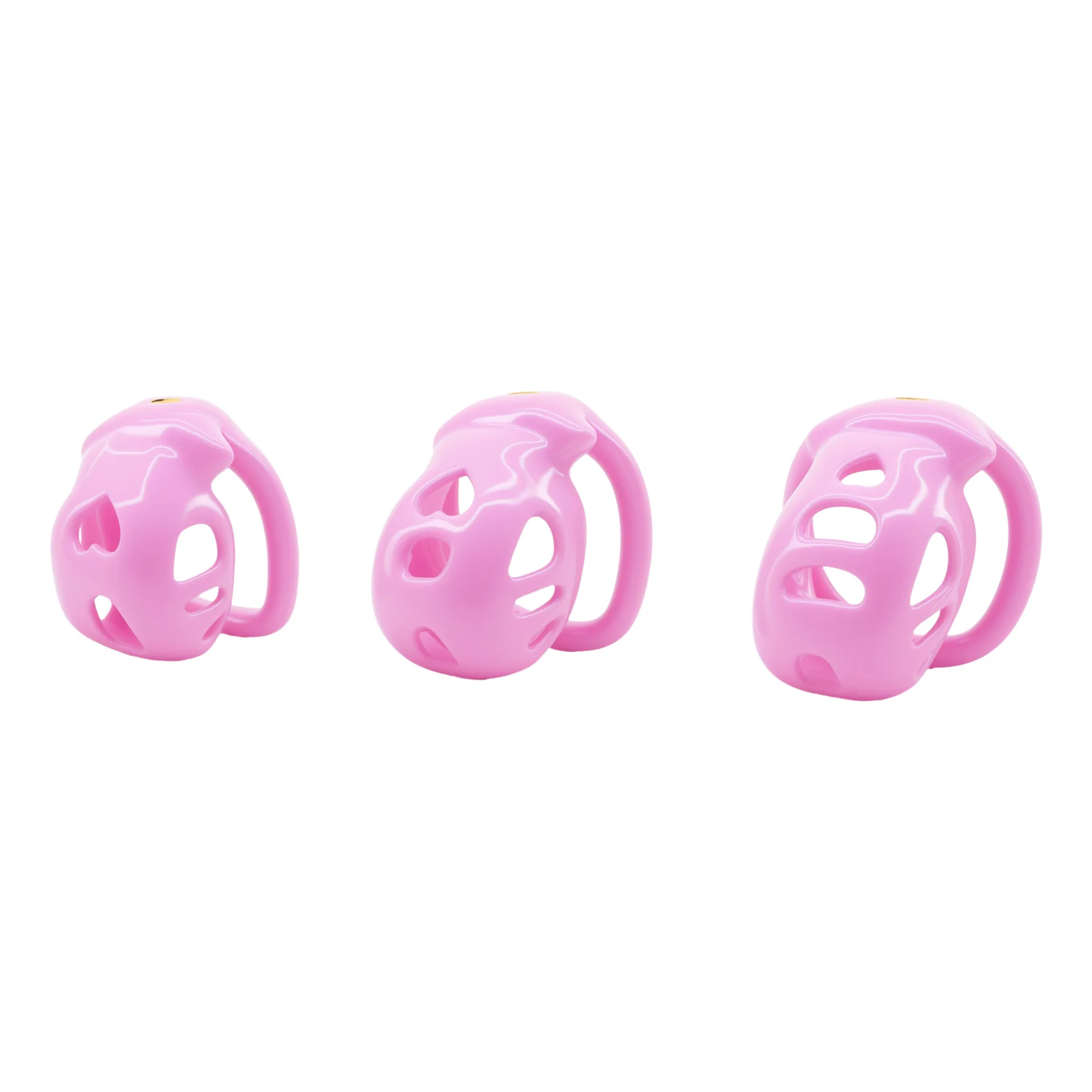 High Quality Male Love Chastity Cage Flat Hollow Breathable Cock Cage Sissy Abstinence Chastity Device Fetish Sex Toys for Men18
