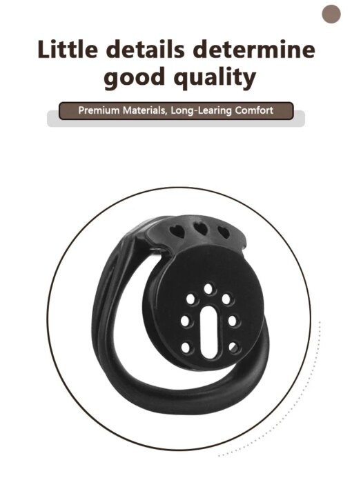 Gaiola de Castidade Masculina Plana - Imagem 6