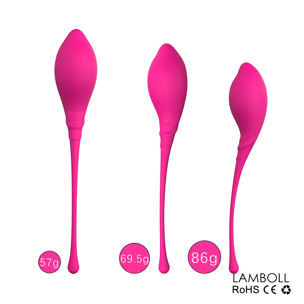 Kit Bolinhas de Pompoarismo Kegel de Silicone com Pesos Progressivos - Imagem 5