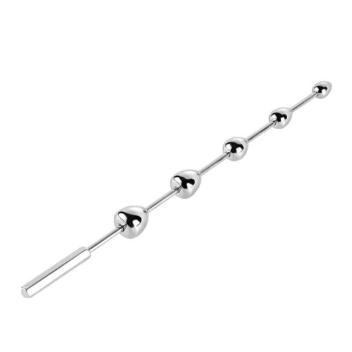 Haste Uretral de Metal para Estimulação Peniana e Próstata - Imagem 4