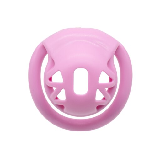 Gaiola de Castidade Masculina Rosa