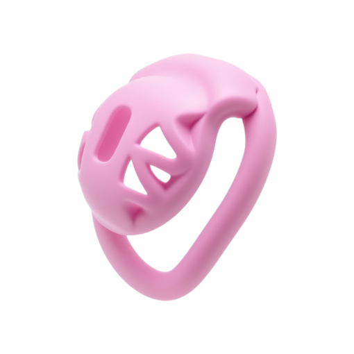 Gaiola de Castidade Masculina Rosa - Imagem 3