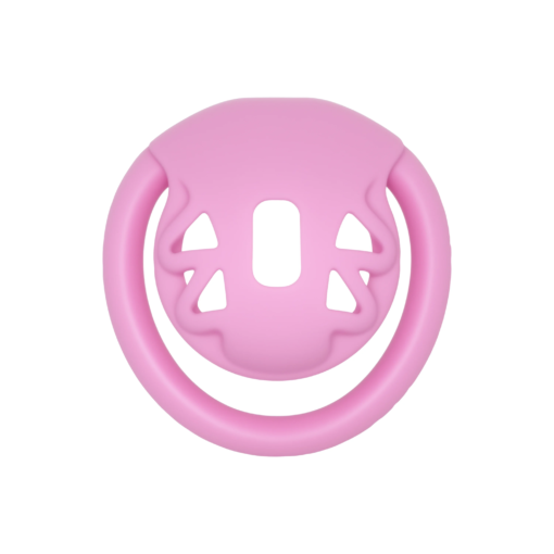 Gaiola de Castidade Masculina Rosa - Imagem 2