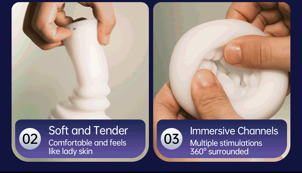 DRY WELL Automatic Thrusting & Vibrating Male Masturbators Cup with 12 Modes Hands-Free Stroker 3D Realistic Vagina Sex Toys
