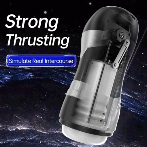 Masturbador Masculino Automático DRY WELL - Imagem 2