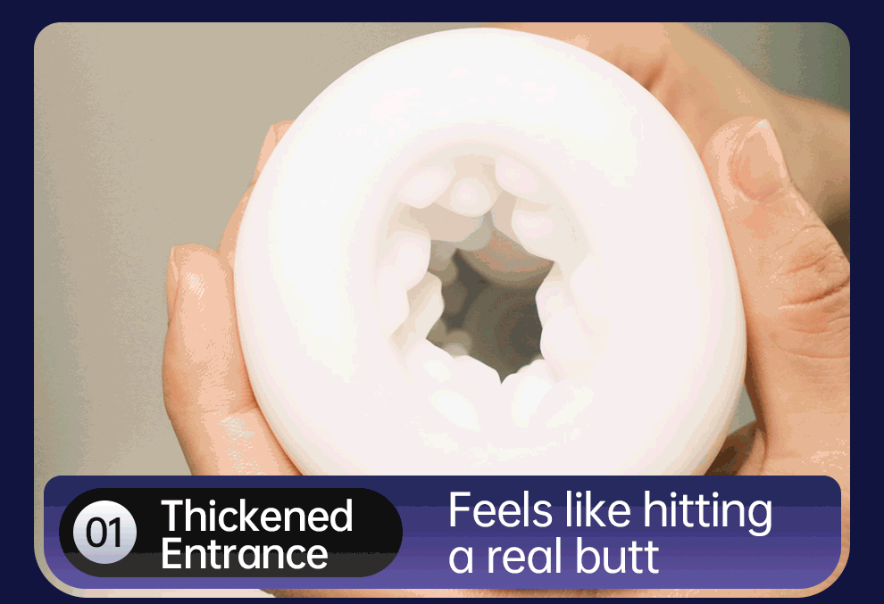 DRY WELL Automatic Thrusting & Vibrating Male Masturbators Cup with 12 Modes Hands-Free Stroker 3D Realistic Vagina Sex Toys