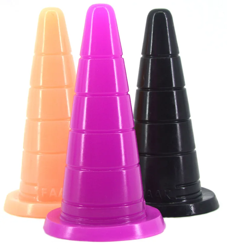 New Silicone Anal Plug Prostate Massage Stick with Soft Skin and Simulated Dildo Anal Plug SM Adult Male and Female Backyard Toy