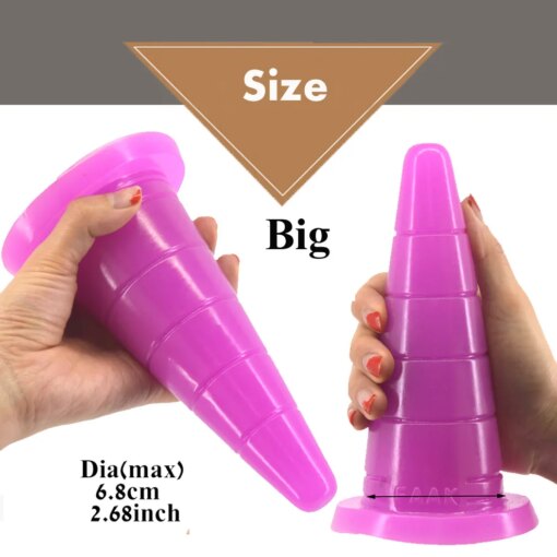 Plug Anal Escalonado em Silicone - Imagem 4