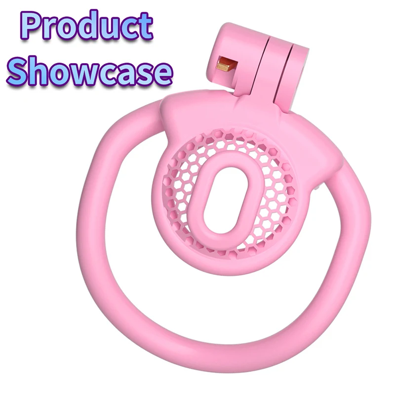 Small Chastity Cage Extreme Invisible Cock Cage Cation Negative Lock Fidelity Cage Micro Chastity Bdsm Lockable Sex Toy 4rings