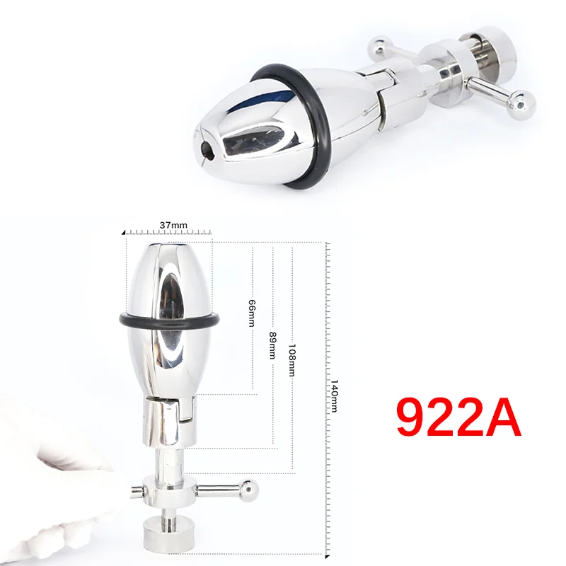 Plug anal 922A que abre girando a manivela em T