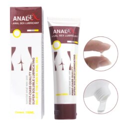 Lubrificante Íntimo ANALSEX 100ml, Gel à Base de Água Super Lubrificante e Confortável