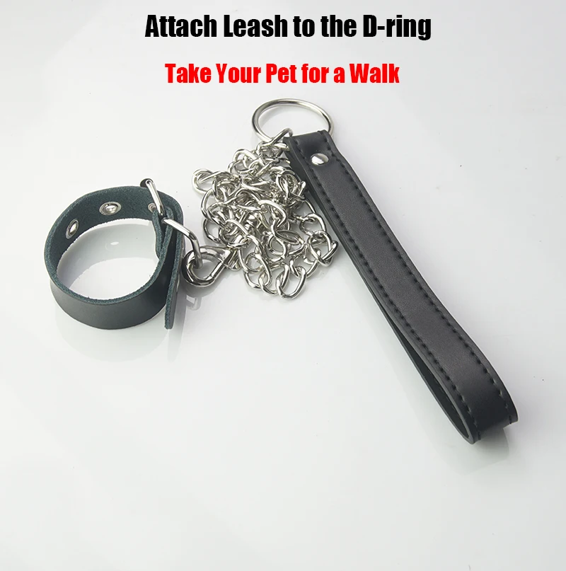CBT Ball Stretcher/Sack/Tug/Sling, Leather Scrotum Bondage Cock Ring,Chastity Cage With Leash,BDSM Toys CBT Ball Stretcher/Sack/Tug/Sling, Leather Scrotum Bondage Cock Ring,Chastity Cage With Leash,BDSM Toys