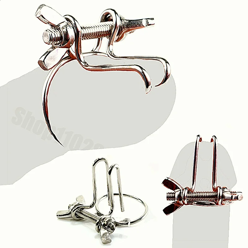 Alargador de Uretra Ajustável em Aço Inox com Anel de Glande, Sounding Uretral