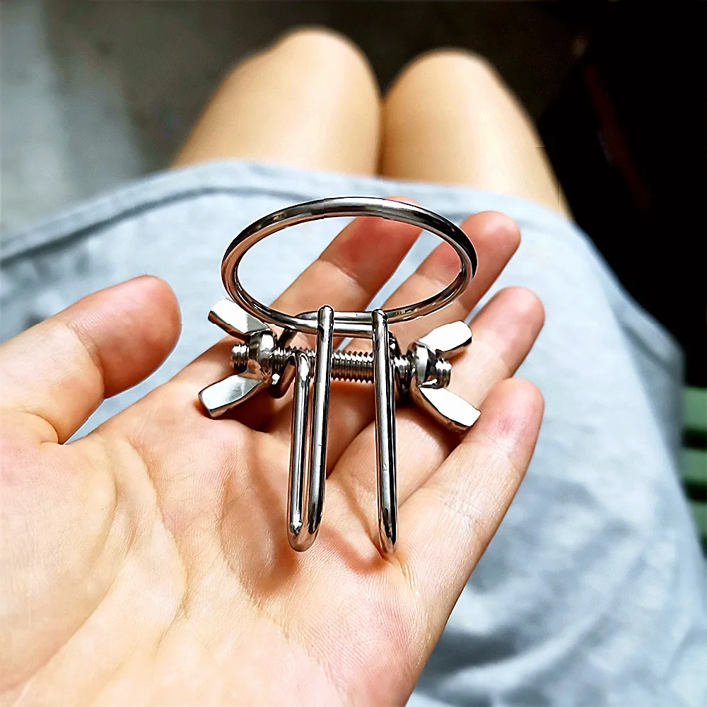 Alargador de Uretra Ajustável em Aço Inox com Anel de Glande, Sounding Uretral - Imagem 4