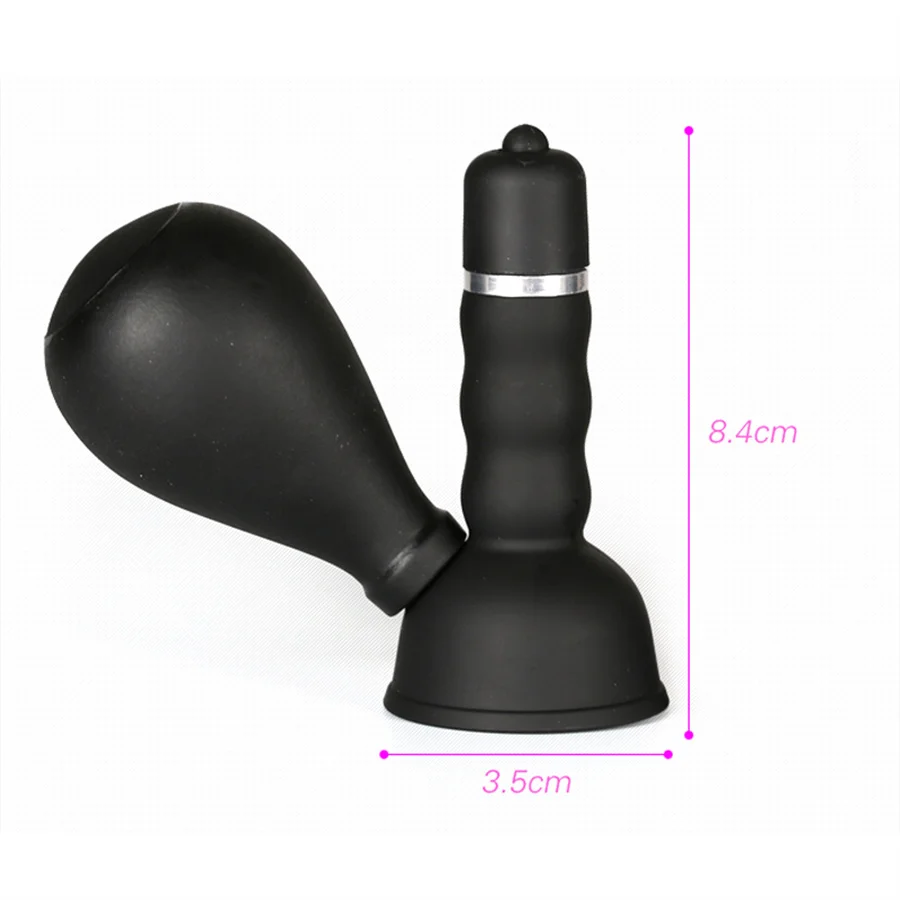 Par de Sugadores de Mamilo Vibratórios com Bomba Manual e 7 Tentáculos, Nipple Sucker - Imagem 6