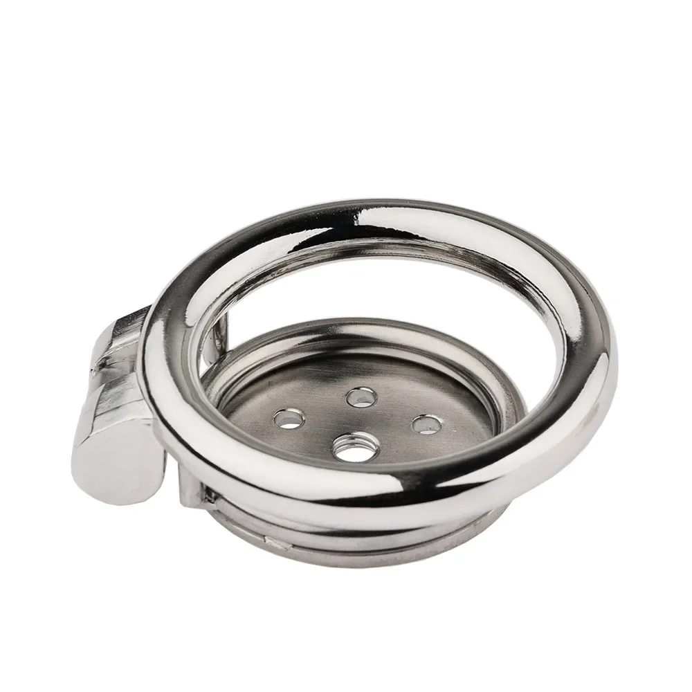 Gaiola de Castidade Super Mini em Aço Inox, Chastity Cage Masculina com Cadeado - Imagem 3