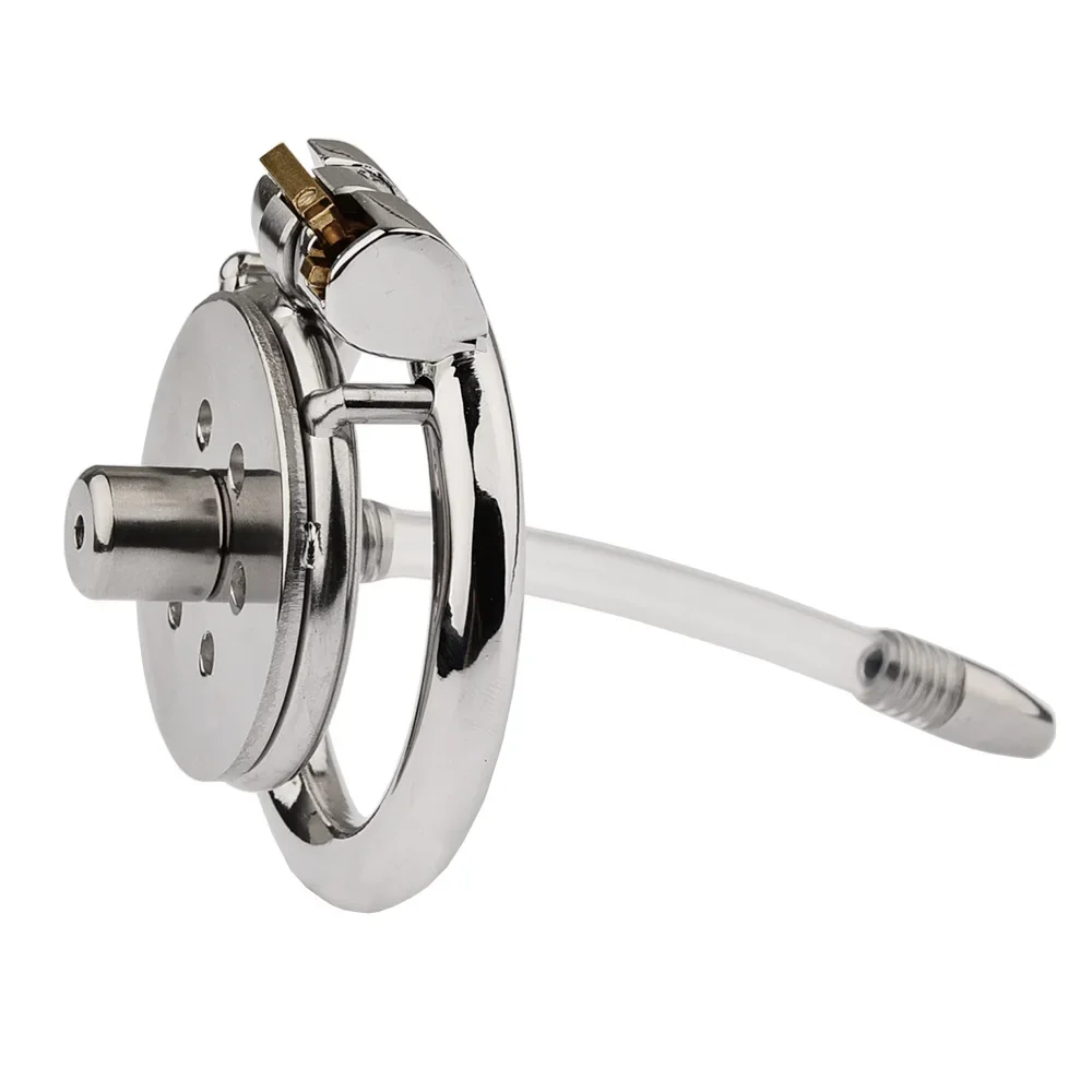 Gaiola de Castidade Super Mini em Aço Inox, Chastity Cage Masculina com Cadeado - Imagem 4