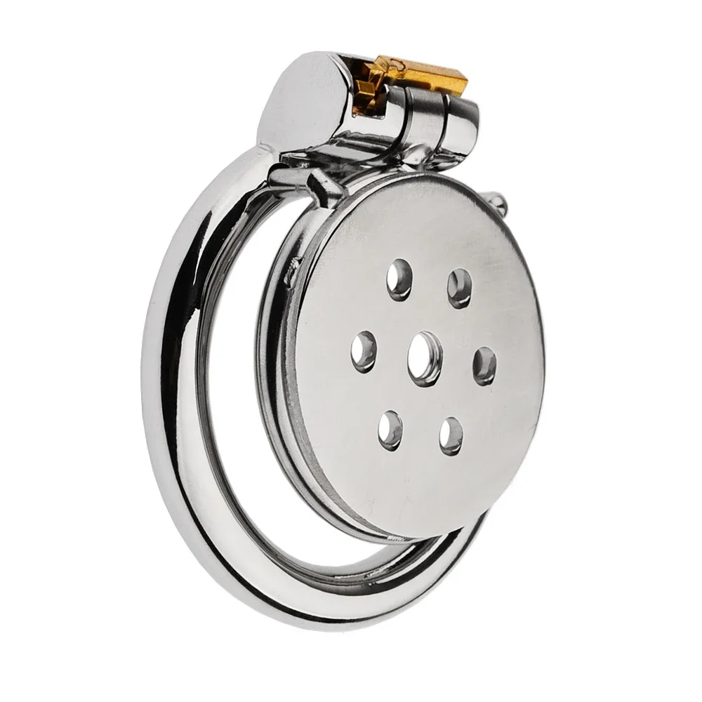 Gaiola de Castidade Super Mini em Aço Inox, Chastity Cage Masculina com Cadeado