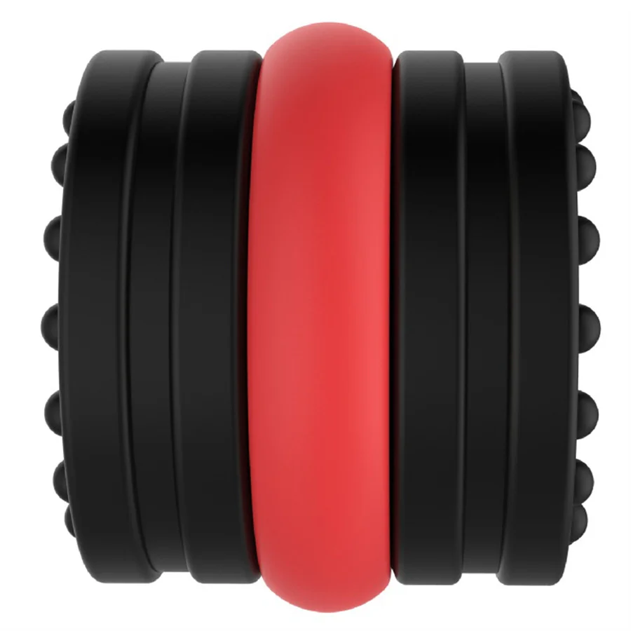 Anel Peniano e Escrotal de Silicone Removível, Lock Ring que Retarda a Ejaculação - Imagem 4