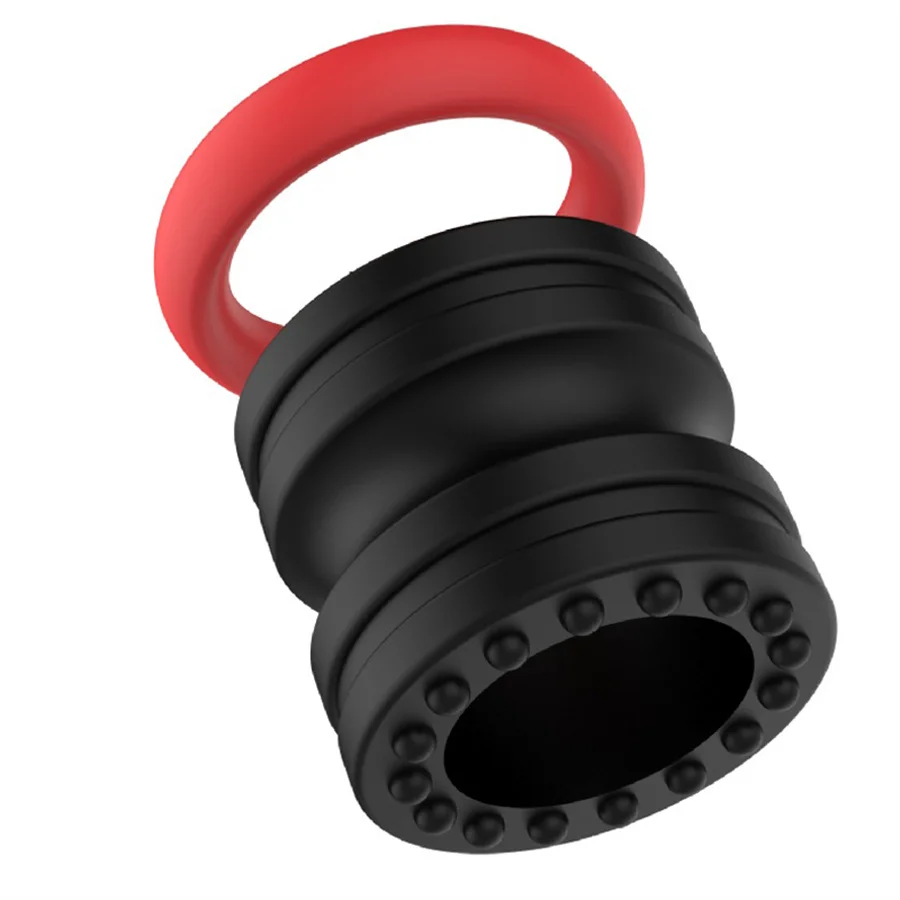 Anel Peniano e Escrotal de Silicone Removível, Lock Ring que Retarda a Ejaculação - Imagem 5