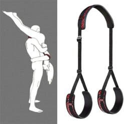 Suporte para Posições Sexuais com Apoio de Pescoço e Alças para Pernas, Sex Sling BDSM