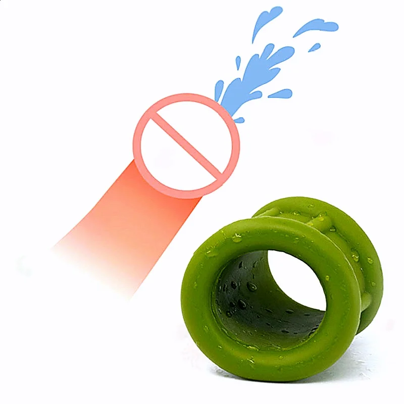 Anel Escrotal de Silicone Ball Stretcher BDSM que Retarda a Ejaculação - Imagem 5