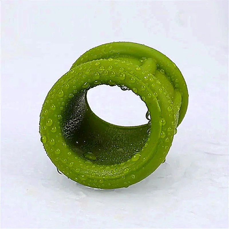 Anel escrotal de silicone verde
