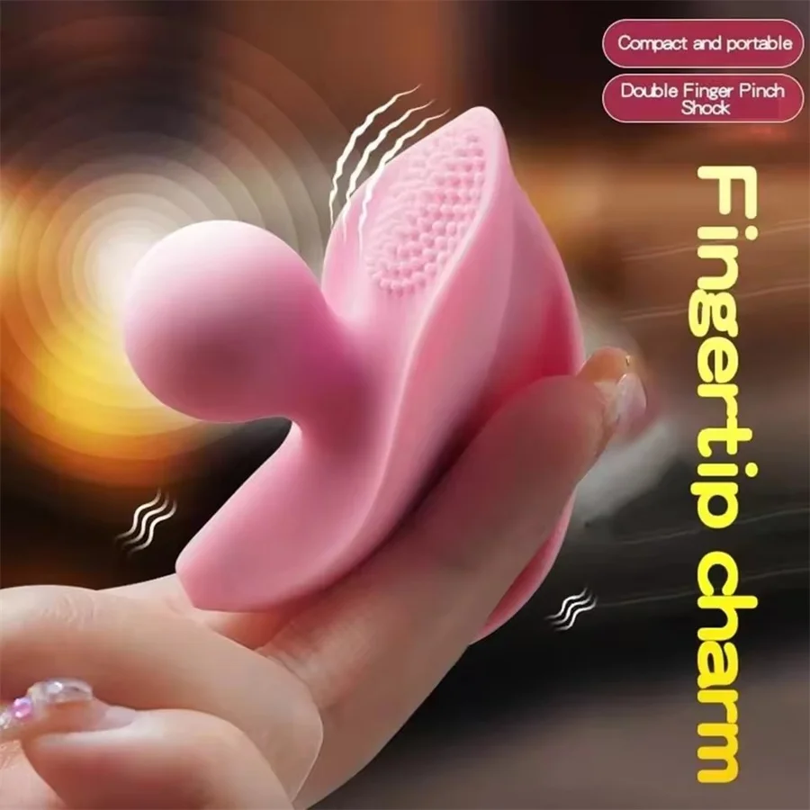 Finger Pleasure Sucker or Vibrator - Vibrador ou Sugador de Dedo - Imagem 2