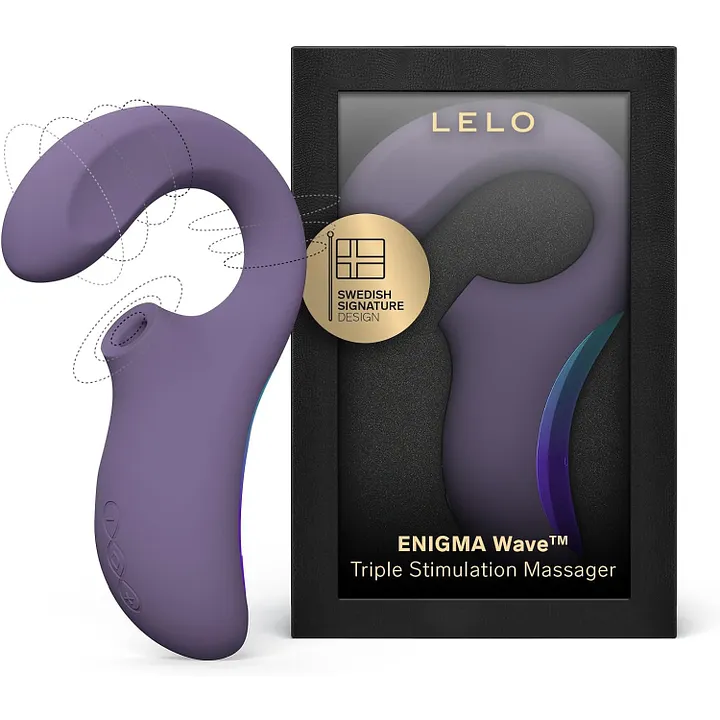 Lelo Enigma Wave, Vibrador Sônico de Ponto G e Clítoris com Tripla Estimulação - Imagem 2