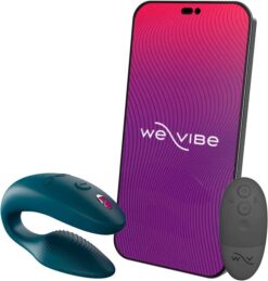 We-Vibe Sync 2, Vibrador para Casal Ajustável com App e Controle Remoto