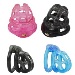 Gaiola de Castidade Masculina Soft de Silicone Flexível e Respirável