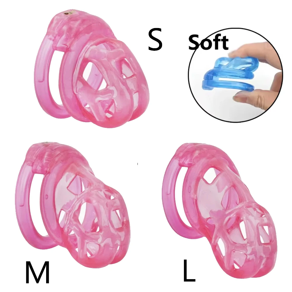 Gaiola de Castidade Masculina Soft de Silicone Flexível e Respirável - Imagem 2