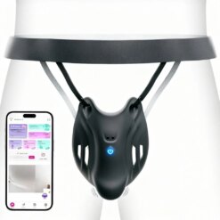 Masturbador Masculino Vibratório Vestível com App e Controle Remoto - 9 Modos