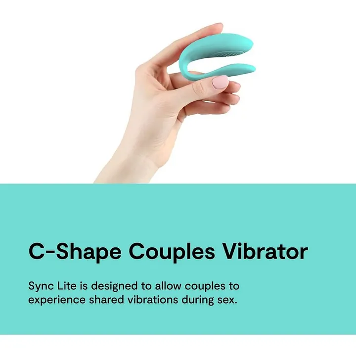 We-Vibe Sync Lite, Vibrador para Casal em Formato de C com App - Imagem 4