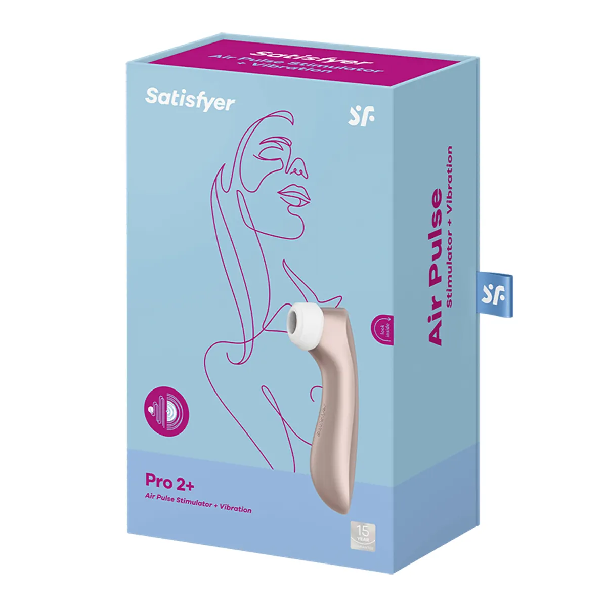 Satisfyer Pro 2 Plus, Sugador de Clítoris com Air Pulse e Vibração - Imagem 2