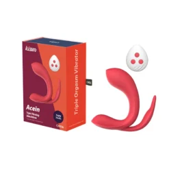 Acein, Vibrador Wearable de Tripla Estimulação com Controle Remoto