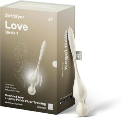 Alternative view of Satisfyer Love Birds 1, Bolinhas de Pompoarismo Vibratórias com App