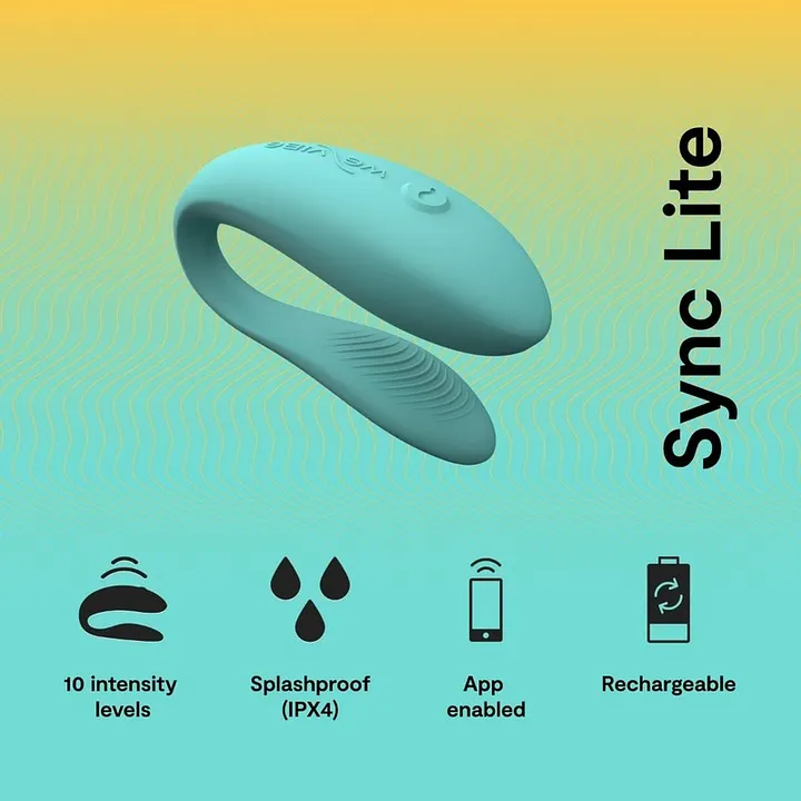 We-Vibe Sync Lite, Vibrador para Casal em Formato de C com App - Imagem 3