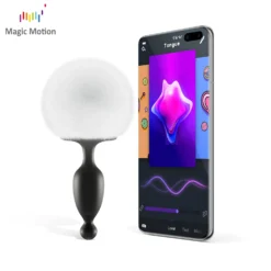 Magic Motion Bunny Tail, Plug Anal com Rabinho de Coelho e App