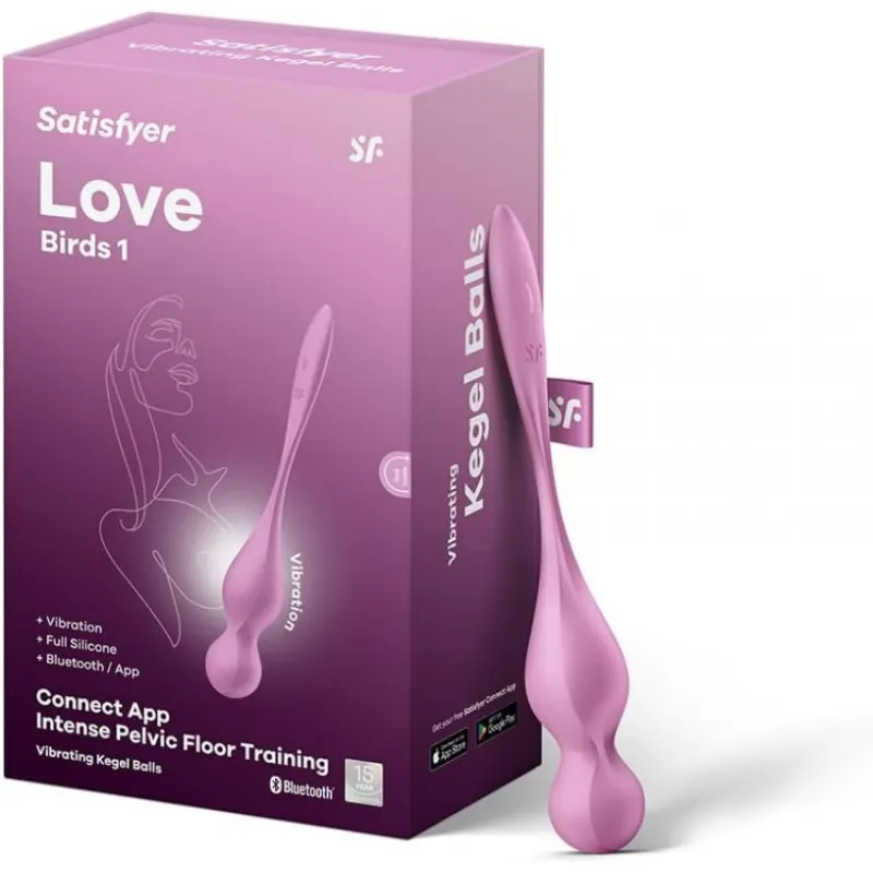 Satisfyer Love Birds 1, Bolinhas de Pompoarismo Vibratórias com App - Imagem 3