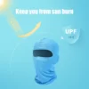 Balaclava com proteção UPF 50+ contra raios solares