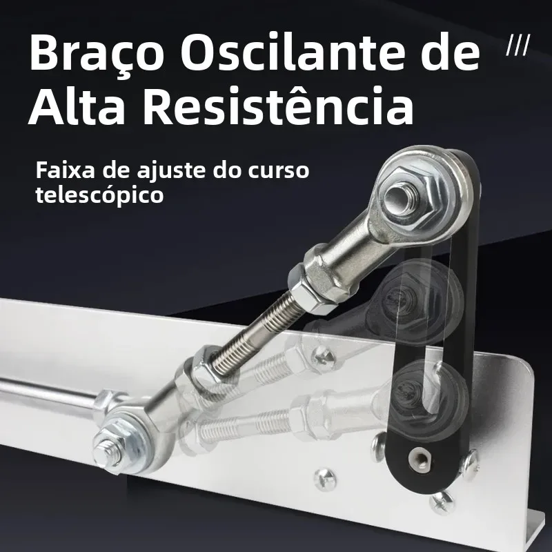 Braço oscilante de alta resistência que regula a faixa do curso telescópico da sex machine
