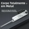 Corpo em liga de alumínio da sex machine telescópica, com motor DC e mastro cromado