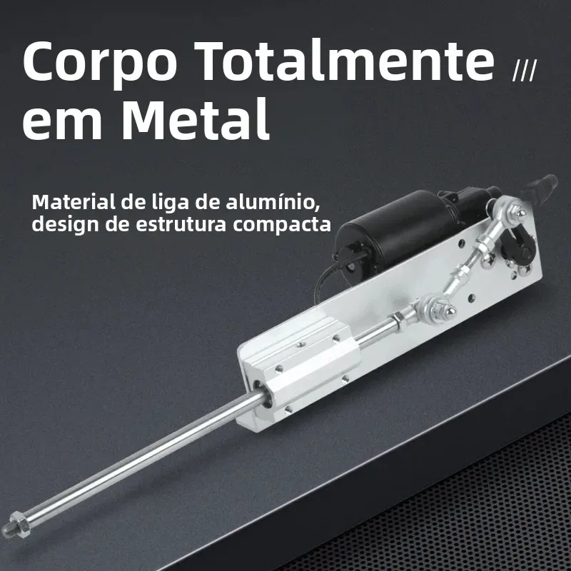 Corpo em liga de alumínio da sex machine telescópica, com motor DC e mastro cromado