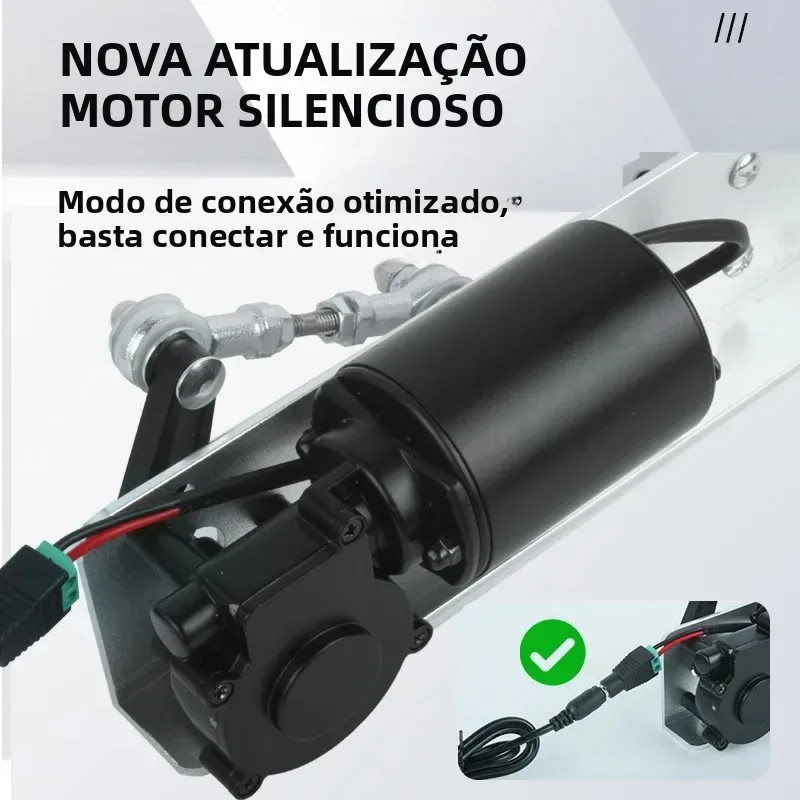Motor DC 24V silencioso com caixa de redução e conexão plug and play da sex machine